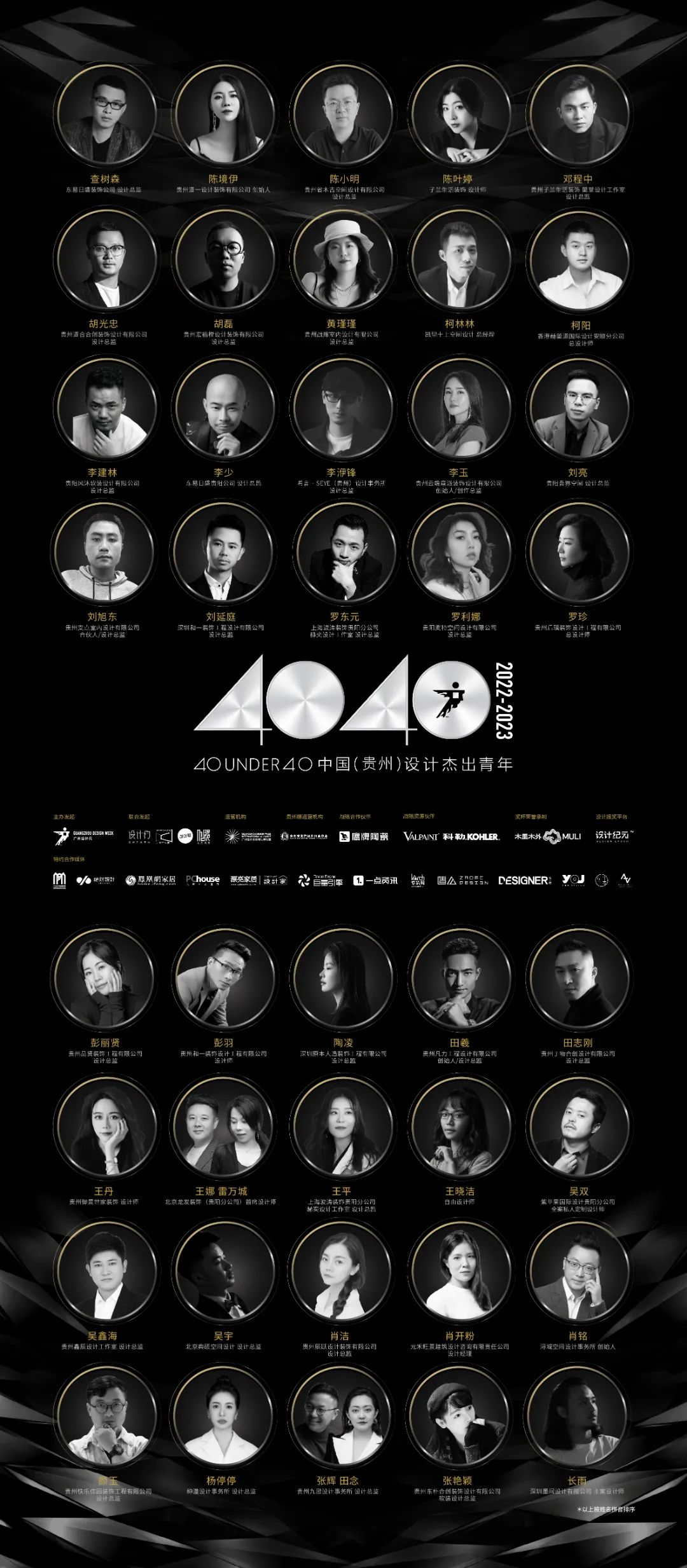 40 UNDER 40 | 省區(qū)榜List·2揭曉!10省區(qū)350位設(shè)計(jì)杰出青年脫穎而出!(圖10) 40 UNDER 40 | 省區(qū)榜List·2揭曉!10省區(qū)350位設(shè)計(jì)杰出青年脫穎而出!(圖10)