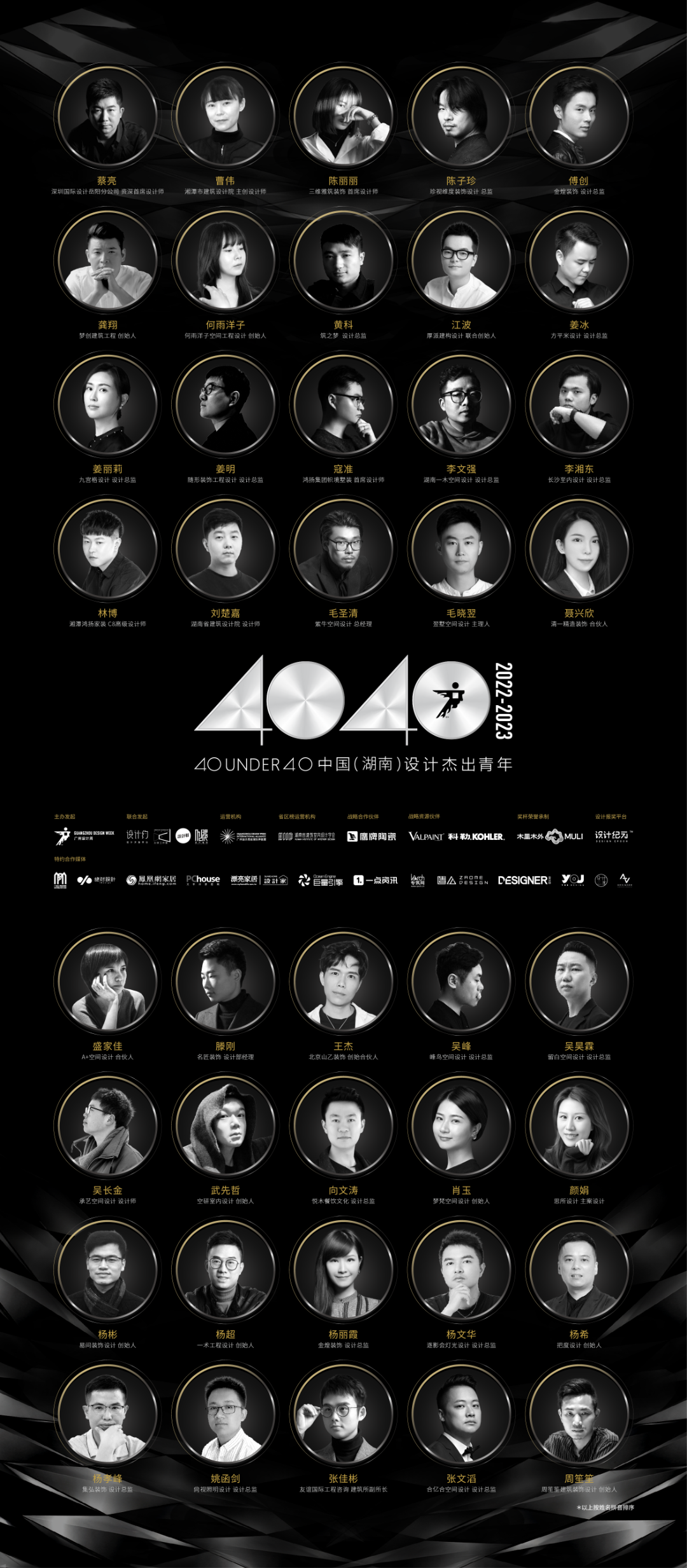 40 UNDER 40 | 省區(qū)榜List·2揭曉!10省區(qū)350位設(shè)計(jì)杰出青年脫穎而出!(圖22) 40 UNDER 40 | 省區(qū)榜List·2揭曉!10省區(qū)350位設(shè)計(jì)杰出青年脫穎而出!(圖22)