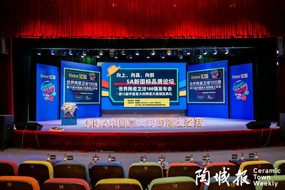 重磅榮譽｜鷹牌陶瓷再獲“中意陶瓷設(shè)計大賽”創(chuàng)意設(shè)計金獎！(圖1)